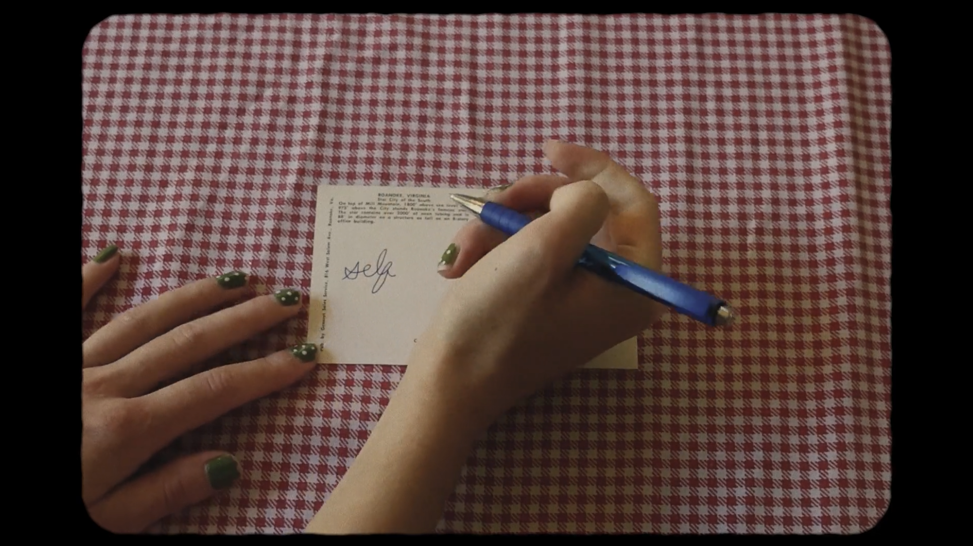 A still from Girl Videos of the Self card